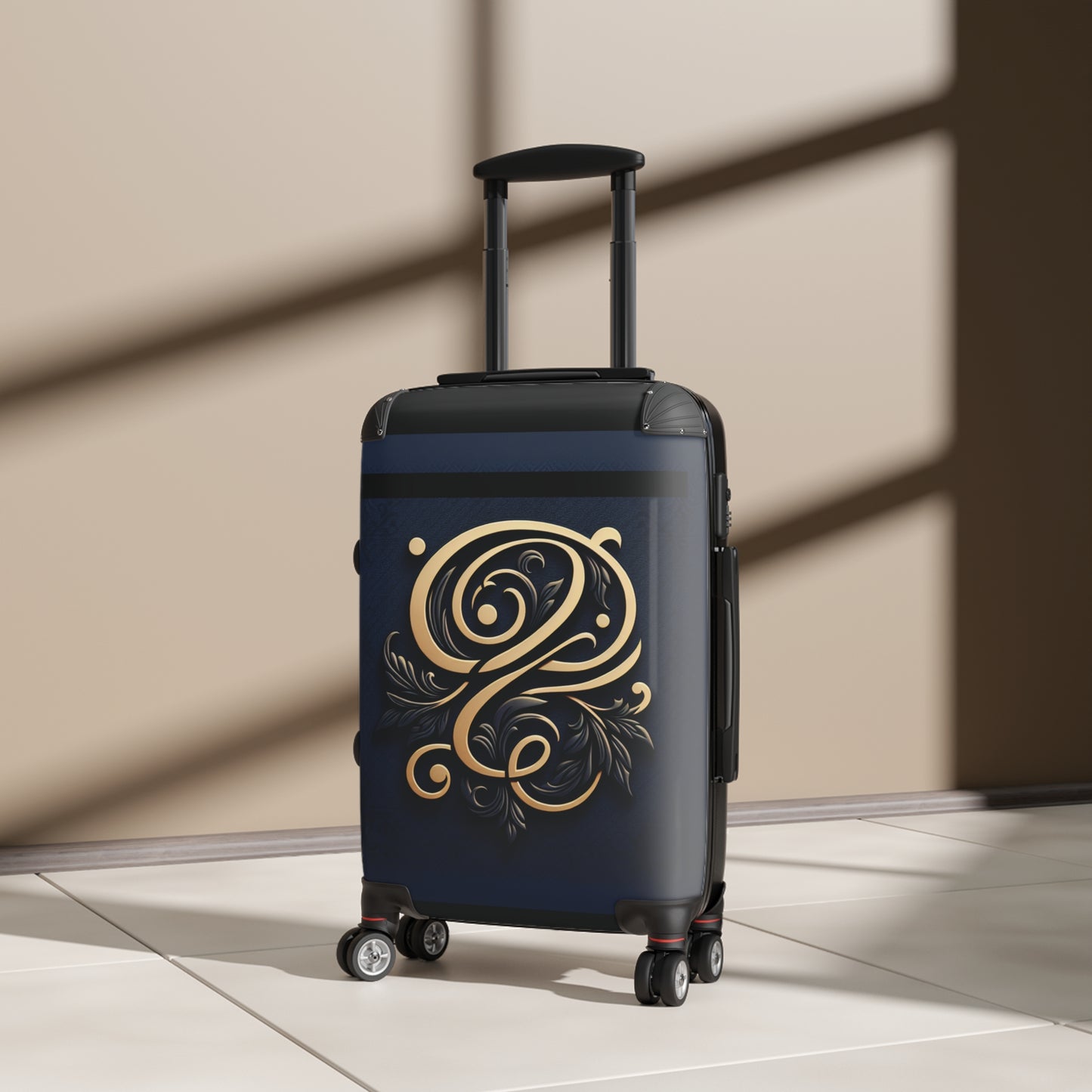 Elegant Travel Suitcase with Floral Design, Stylish Luggage for Vacation, Personalized Gift, Travel Essentials, Durable Carry-On
