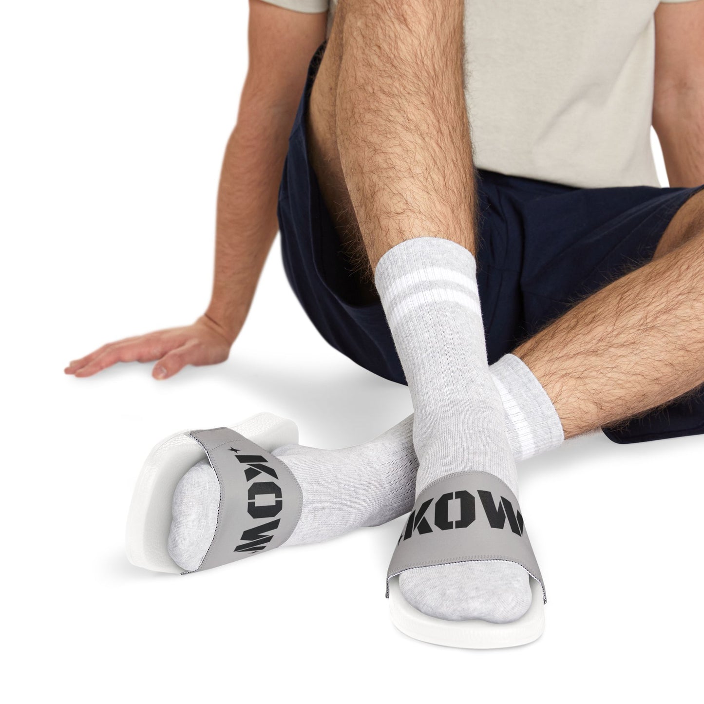 Stylish Men's Removable-Strap Sandals, Comfy Summer Footwear, Casual Slide Sandals, Ideal for Beach, Pool, Vacation