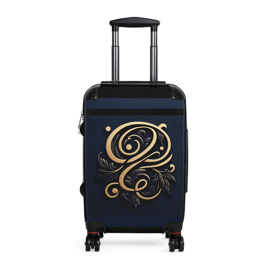 Elegant Travel Suitcase with Floral Design, Stylish Luggage for Vacation, Personalized Gift, Travel Essentials, Durable Carry-On
